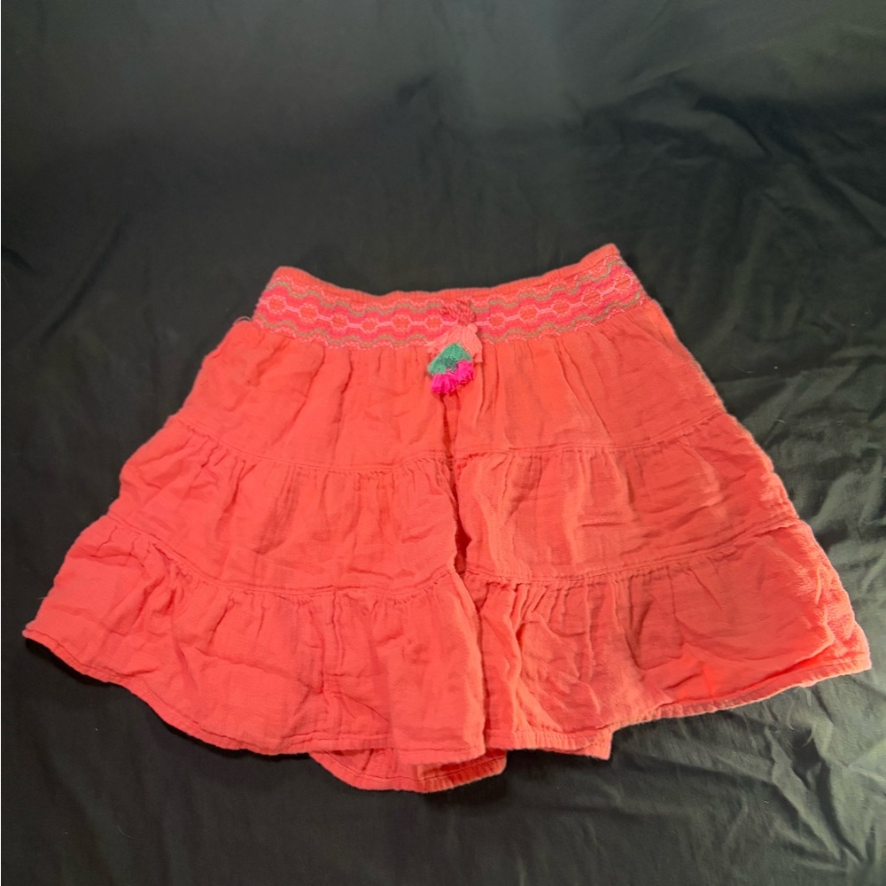 Cat & Jack Bubble Mini Skirt in Orange and Pink